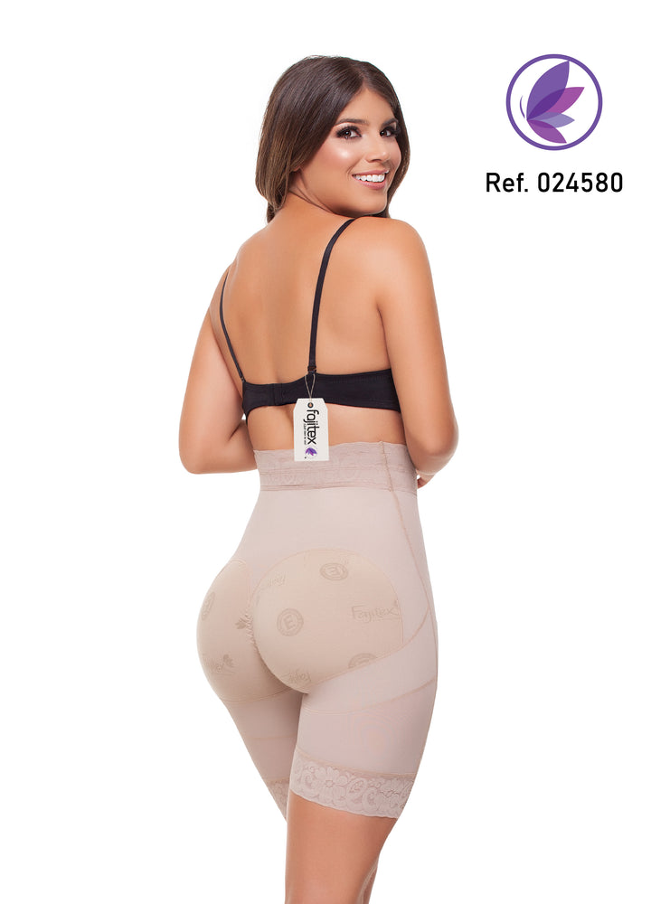Short tipo faja media pierna talle alto levanta gluteos