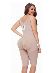Faja hasta Rodilla, Cuatro broches, Espalda alta